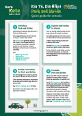 Park and Stride quick guide - infographic