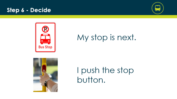 Slide from social story powerpoint